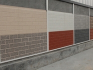 Painel de parede do sanduíche do poliuretano do plutônio do material de construção para o tapume da parede